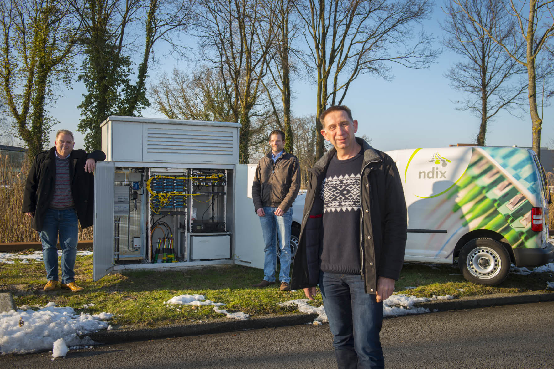 Glasvezel: de digitale  snelweg door het  bedrijventerrein