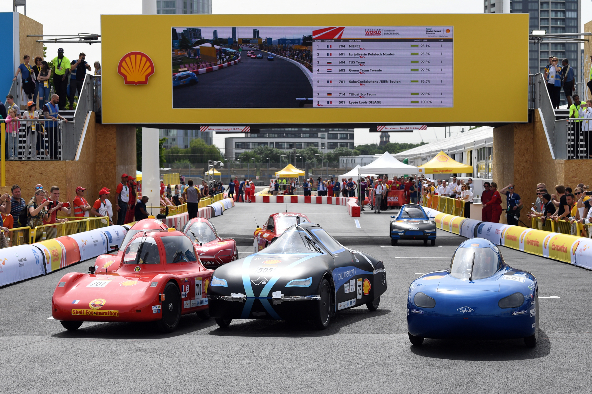 Nederlands team wint Shell Eco-marathon Europe in Londen