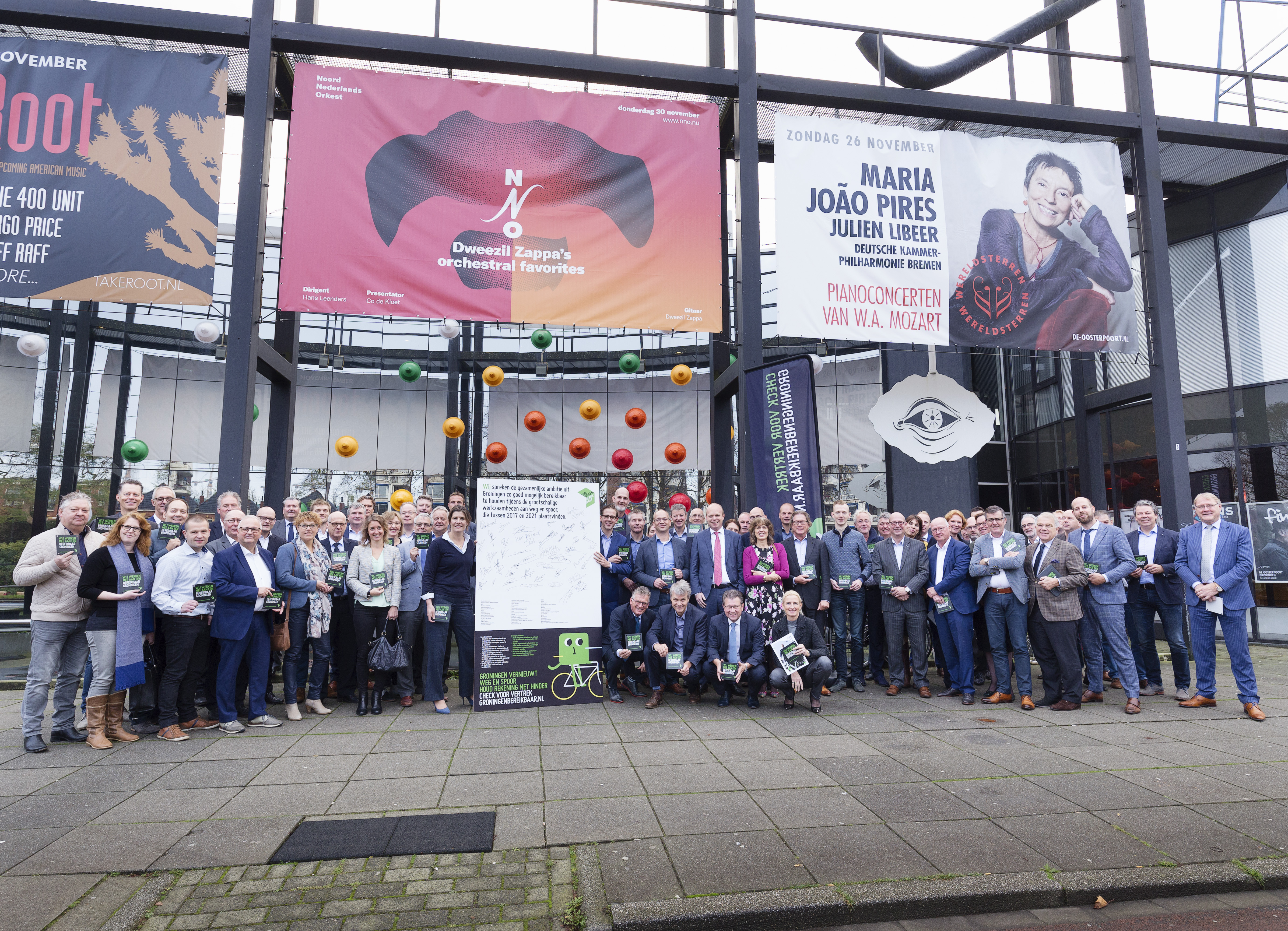 Groninger bedrijven tekenen voor bereikbare stad