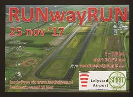 Eenmalige kans: RUNwayRUN op Lelystad Airport