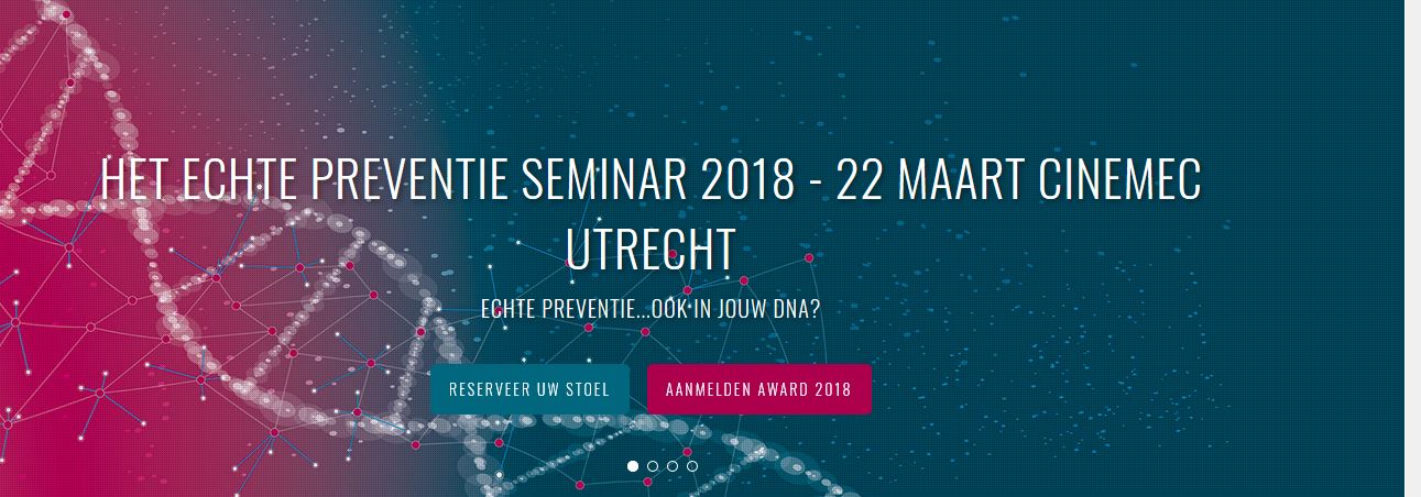 Het Echte Preventie Seminar 2018