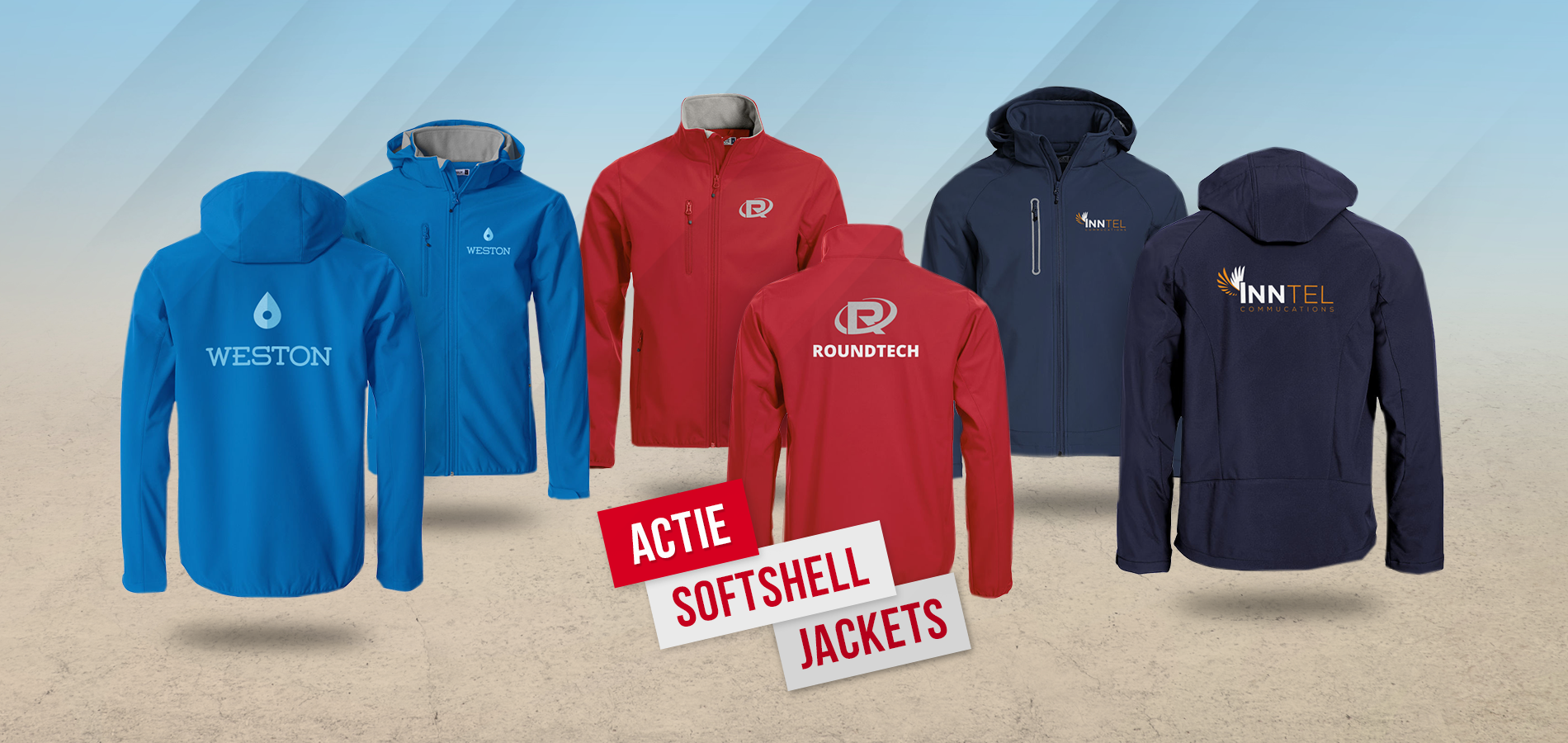 De softshell jackets worden steeds populairder