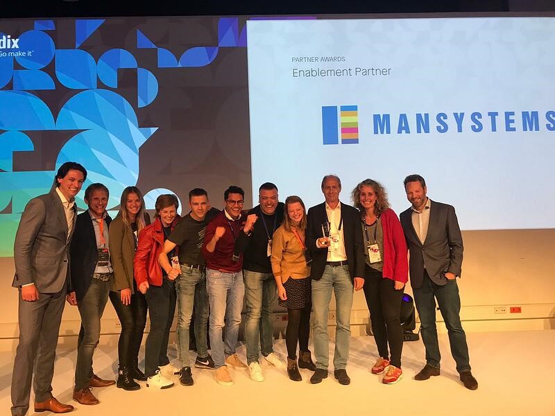 Mansystems wint Enablement Partner award tijdens Mendix World