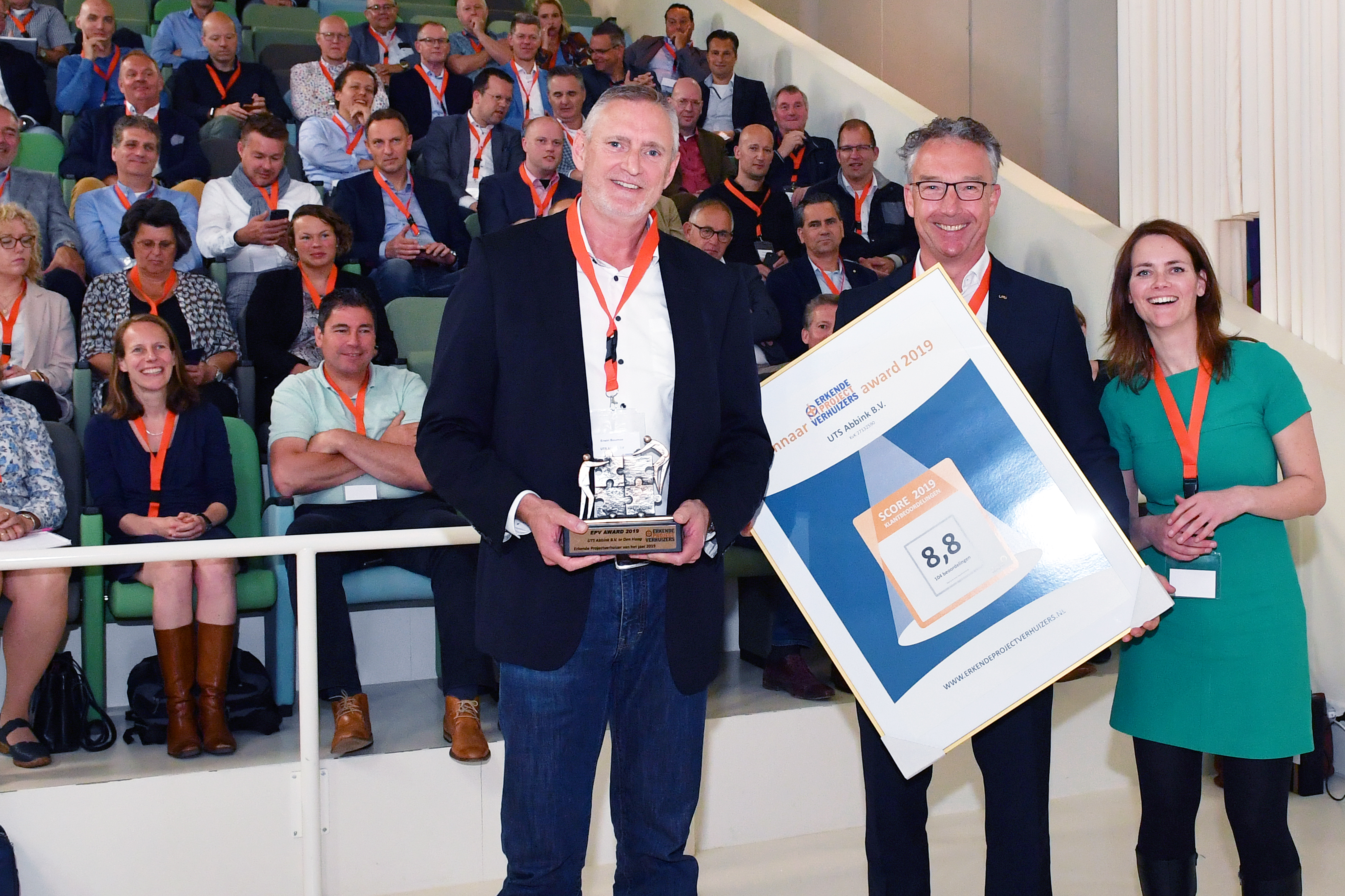 EPV (ErkendeProjectVerhuizers) award voor UTS Abbink BV