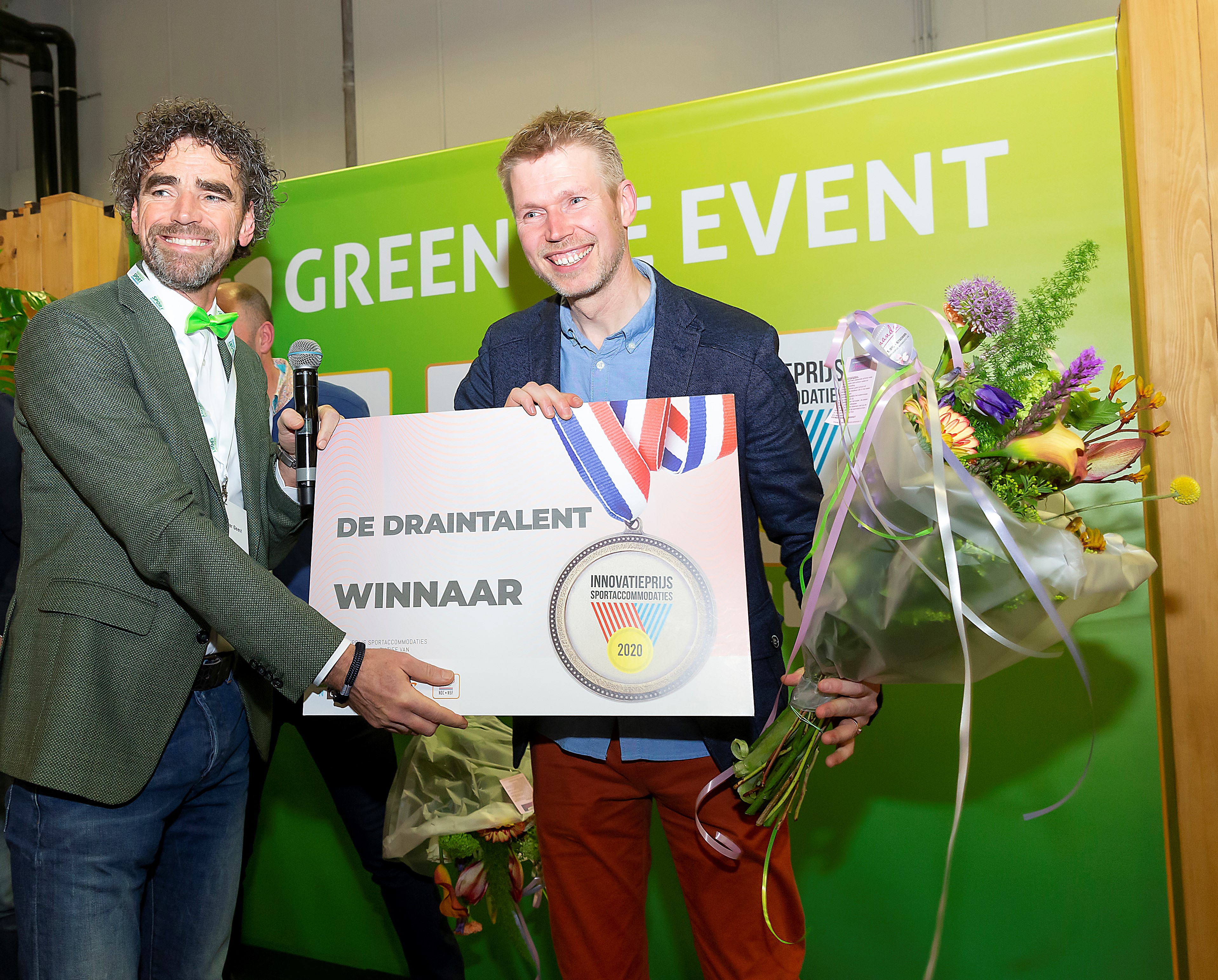 DrainTalent wint Innovatieprijs Sportaccommodaties