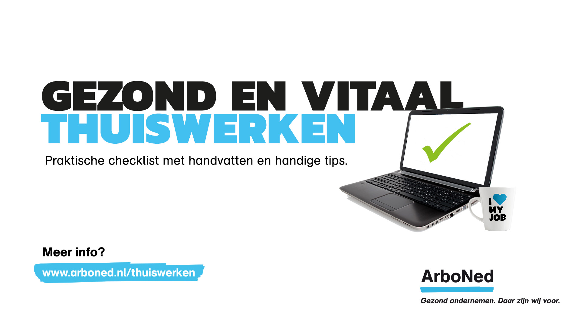 Checklist Gezond en vitaal thuiswerken