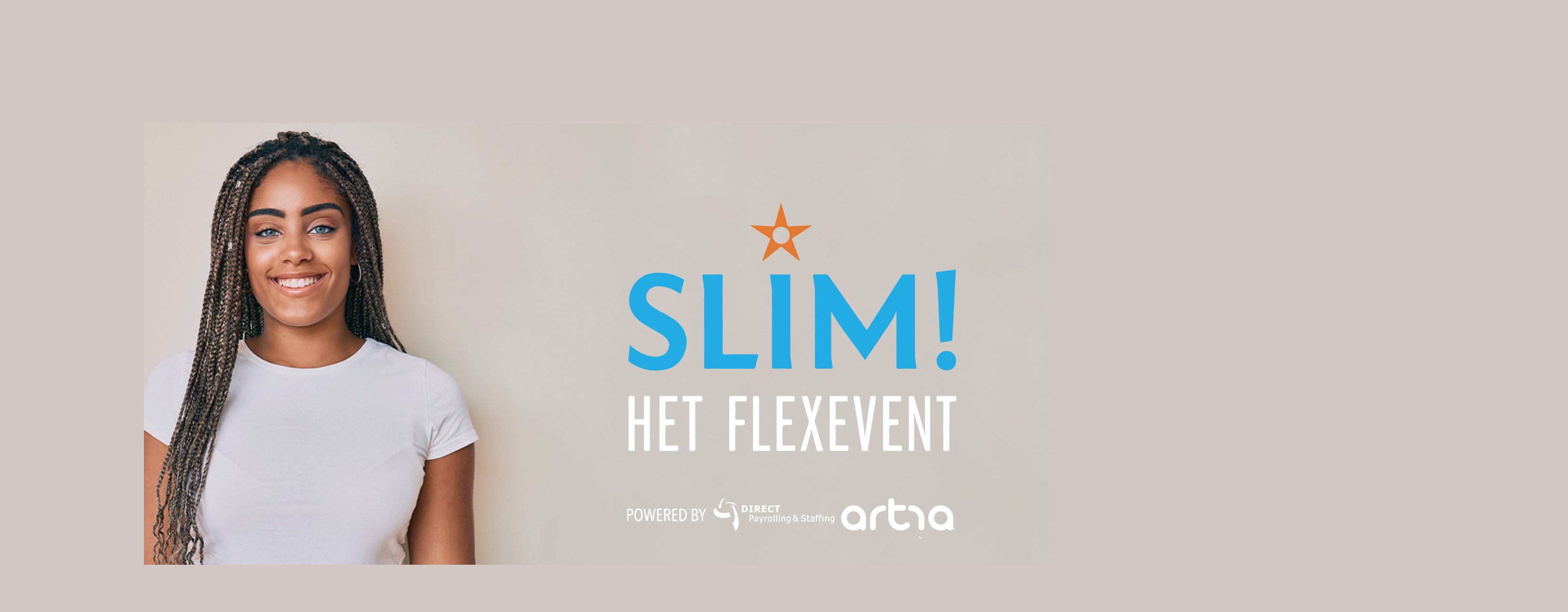 Jubileumeditie SLIM! Flexevent DIRECT Payrolling & Staffing