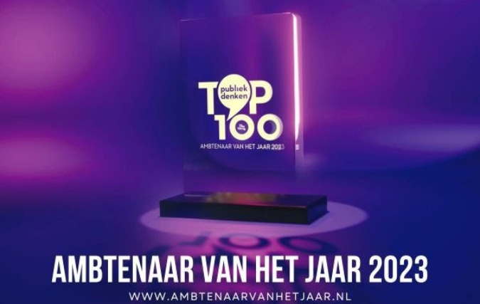 Publiek Denken organiseert de 13e editie van de PD Top 100: Ambtenaar van het Jaar 2023