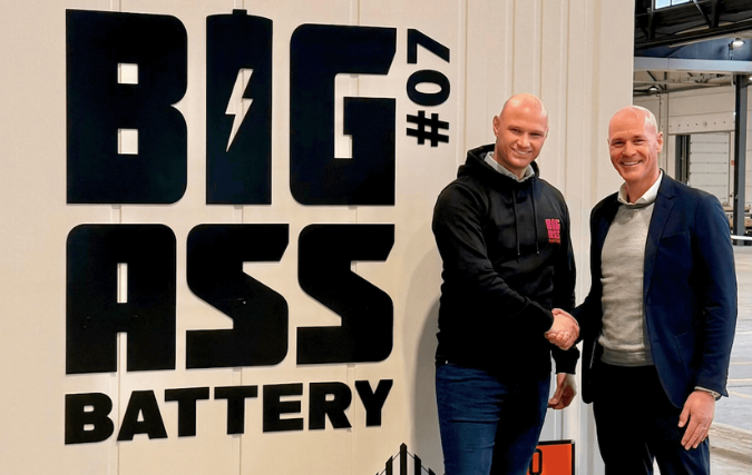  Nieuwe investeerder Big Ass Battery wil energietransitie versnellen