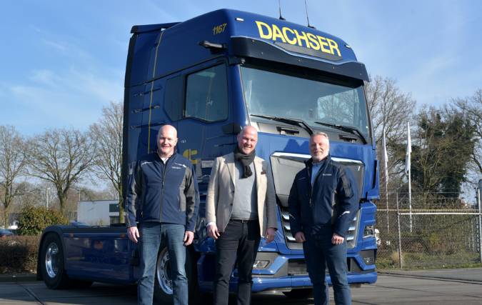 Müller Fresh Food Logistics introduceert eerste e-truck in vloot