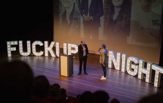 Van mislukkingen tot successen: leer van de fouten van ervaren ondernemers tijdens de FuckUp Night op 14 november