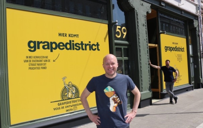 Grapedistrict opent flagshipstore in Amsterdam