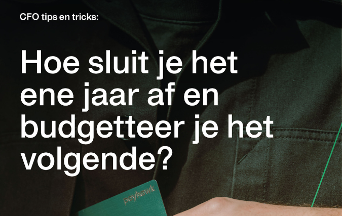 Gratis e-book met tips voor een vlotte jaarafsluiting en effectiever budgetteren