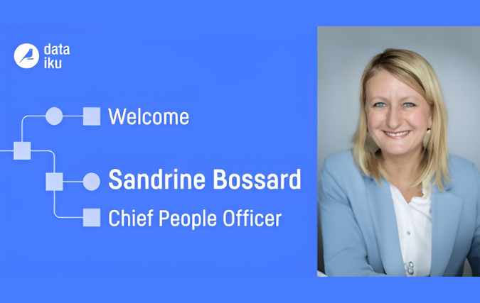 Dataiku verwelkomt Sandrine Bossard als Chief People Officer 