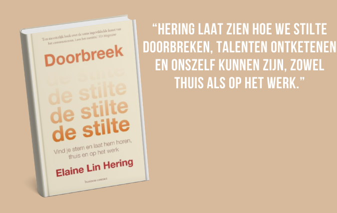 In 'Doorbreek de stilte' onderzoekt Elaine Lin Hering waarom we soms liever onze mond houden.