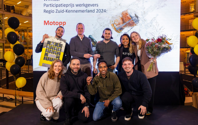 Motopp wint Participatieprijs werkgevers