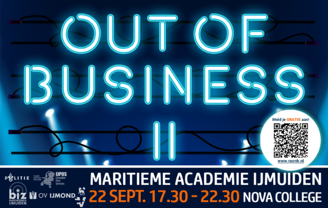 'Out of business' avondcongres belicht op 22 september digitale kansen en bedreigingen voor ondernemers uit Noord-Holland