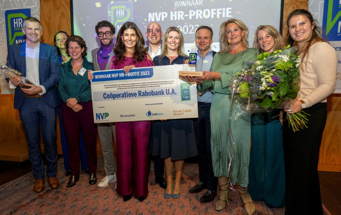 Rabobank, winnaar NVP HR-Proffie 2023, dé prijs voor het beste HR-beleid 