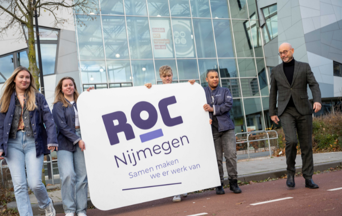 Nieuw logo en nieuwe huisstijl voor ROC Nijmegen