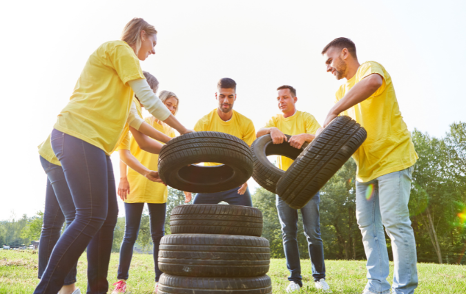 Maatschappelijke voordelen van teamactiviteiten