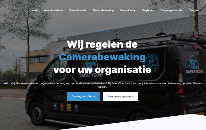 Safetycom lanceert nieuwe website