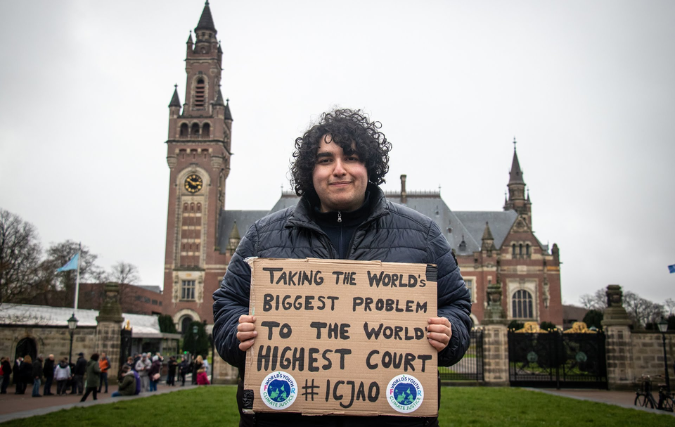 World's Youth for Climate Justice ontvangt Youth Carnegie Peace Prize in het Vredespaleis